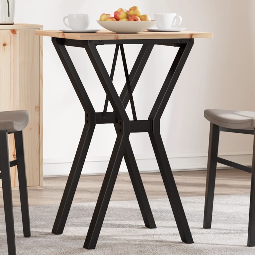 Esstisch Massivholz Kiefer Und Stahl