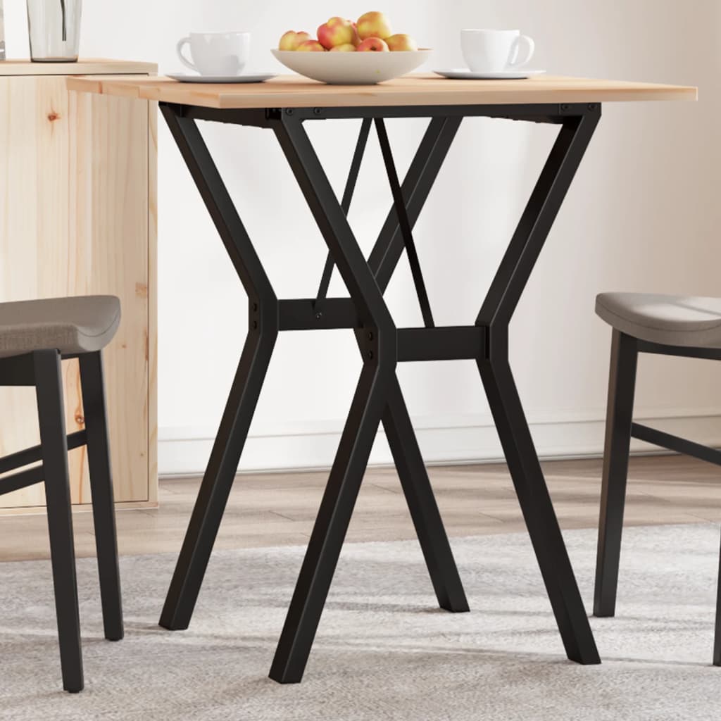 Esstisch Massivholz Kiefer Und Stahl