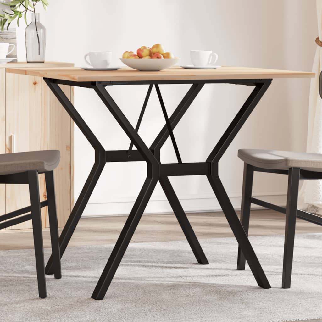 Esstisch Massivholz Kiefer Und Stahl