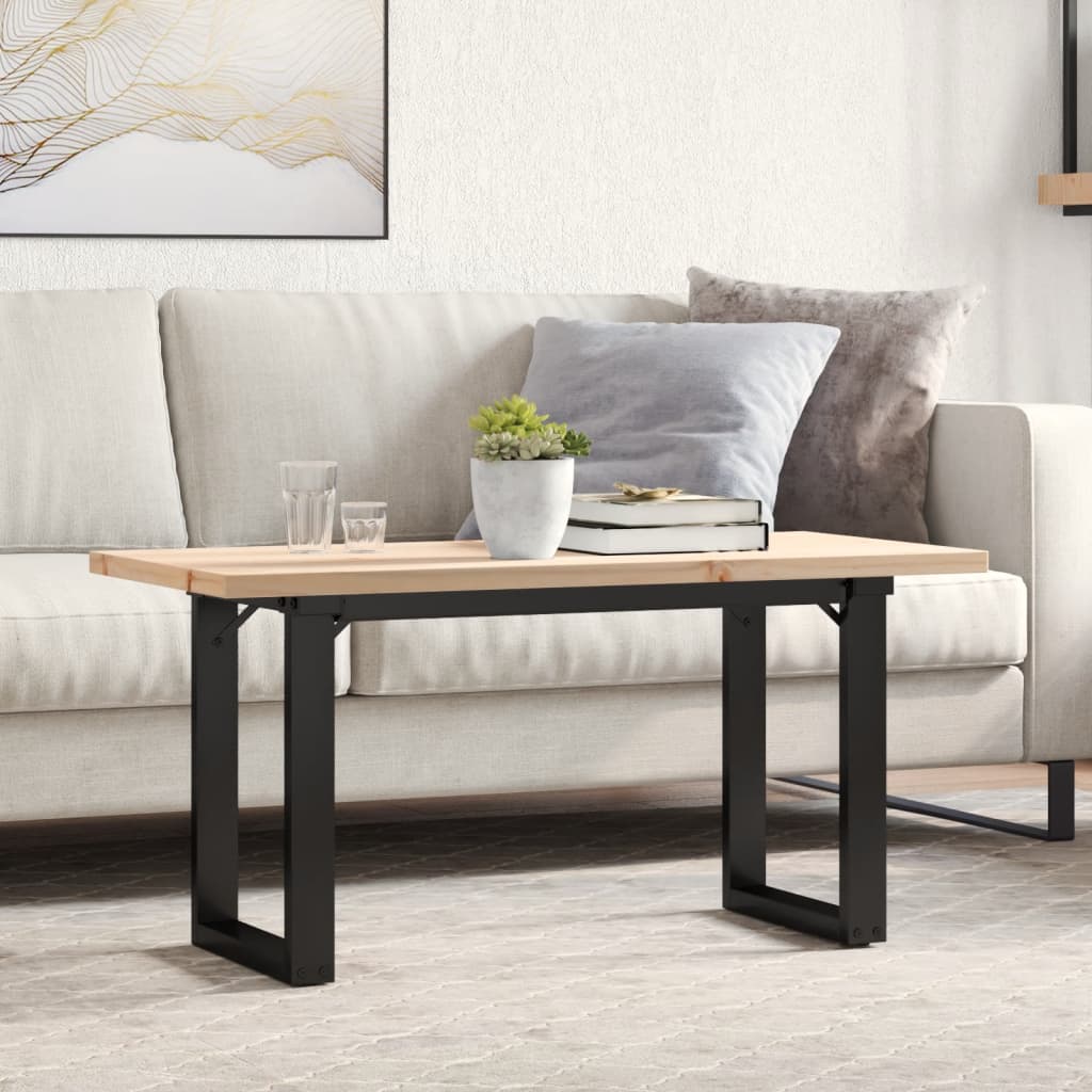 Esstisch Massivholz Kiefer Und Stahl