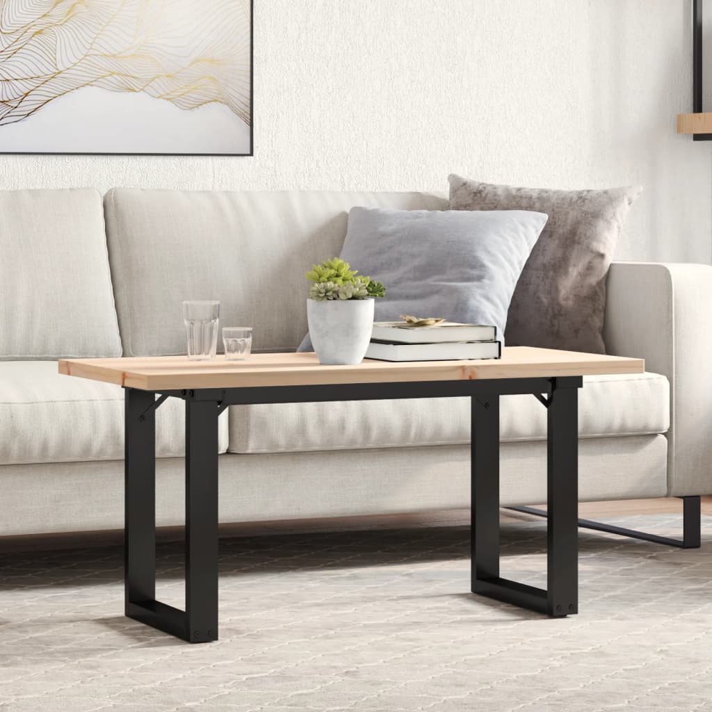 Esstisch Massivholz Kiefer Und Stahl