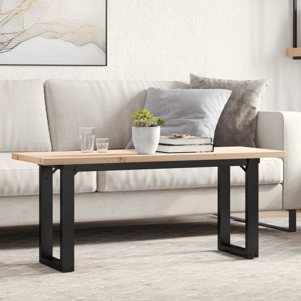 Esstisch Massivholz Kiefer Und Stahl
