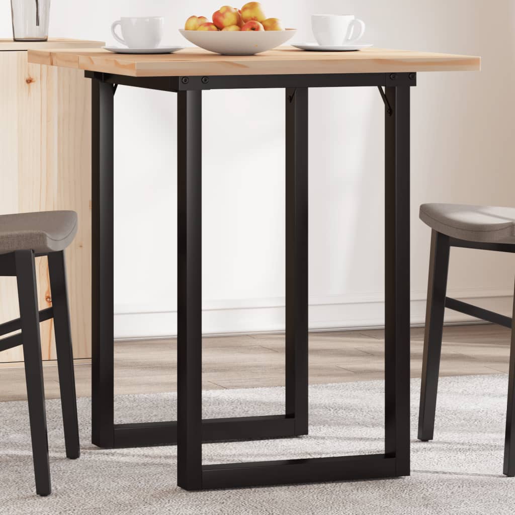 Esstisch Massivholz Kiefer Und Stahl