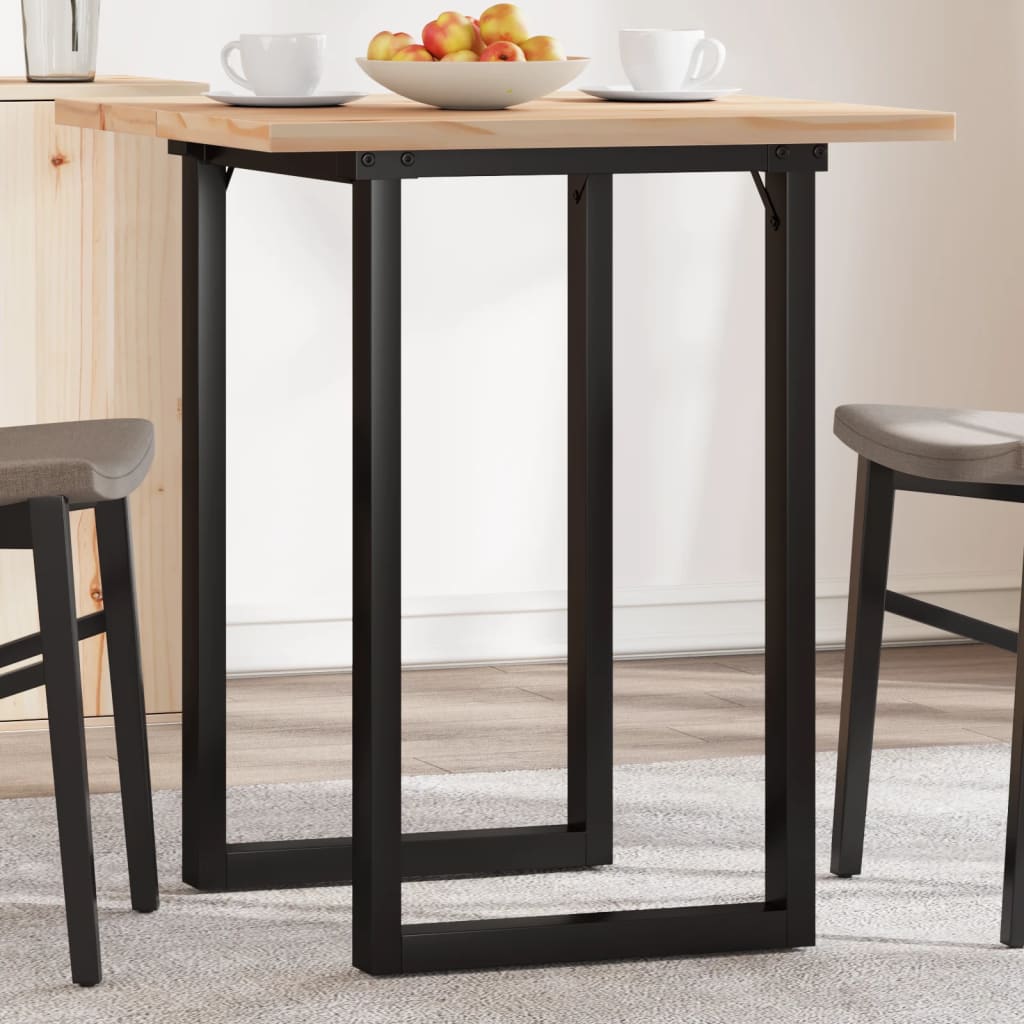 Esstisch Massivholz Kiefer Und Stahl