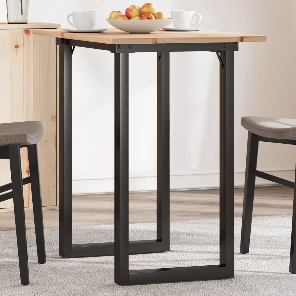 Esstisch Massivholz Kiefer Und Stahl