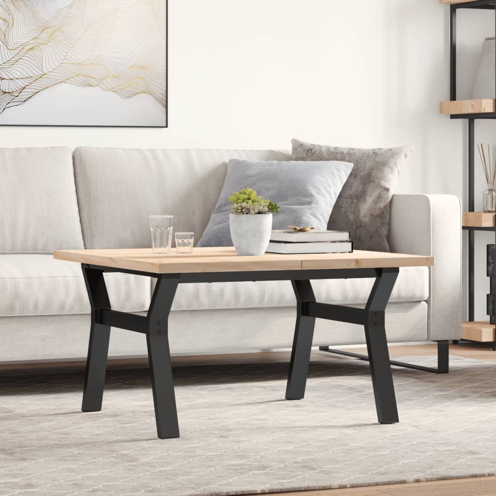 Esstisch Massivholz Kiefer Und Stahl