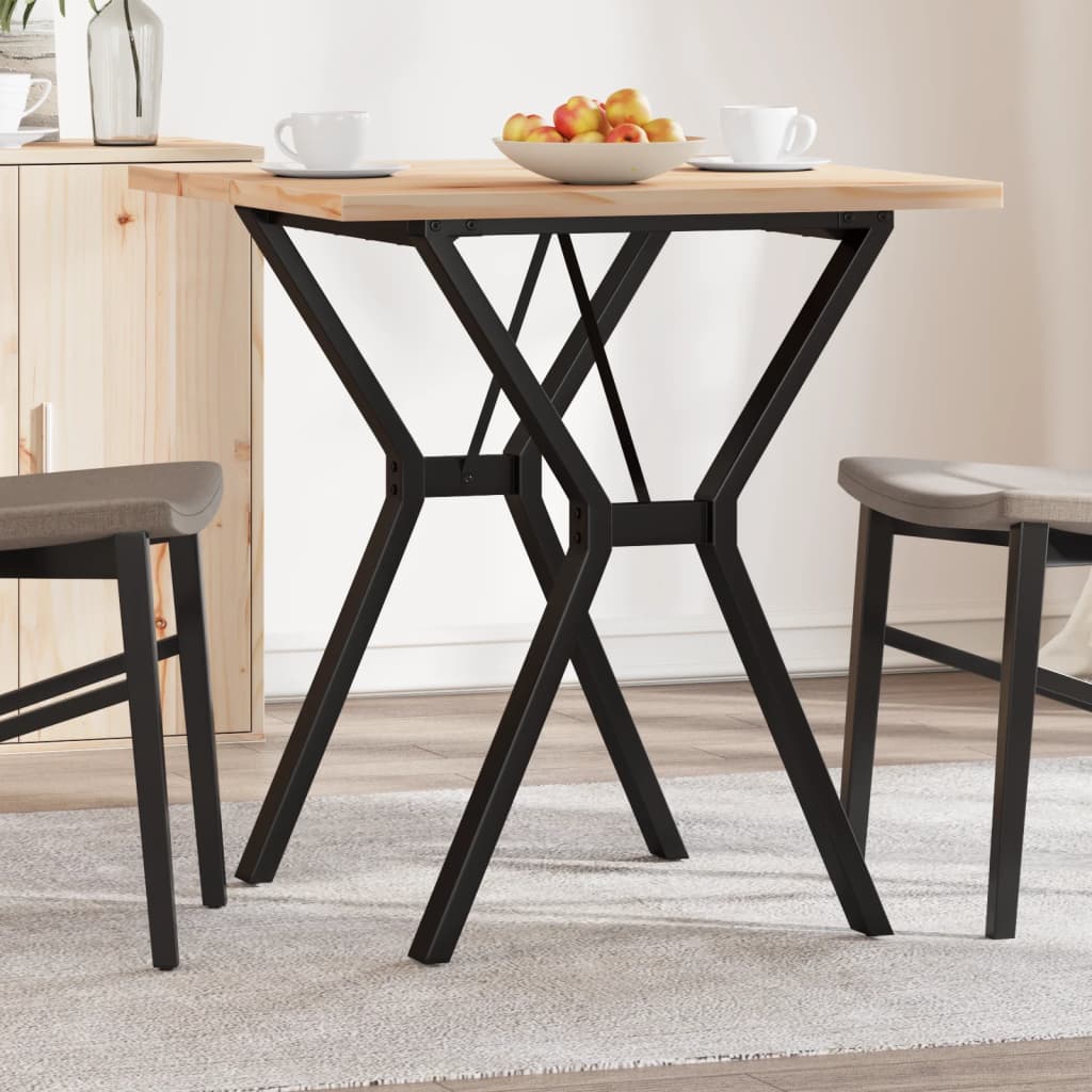 Esstisch Massivholz Kiefer Und Stahl