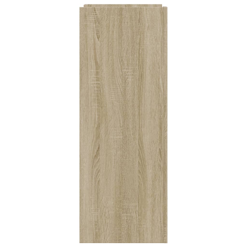 Schuhschrank Sonoma-Eiche 74,5X37,5X100 Cm Holzwerkstoff Sonoma Eiche
