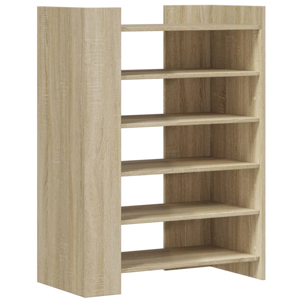 Schuhschrank Sonoma-Eiche 74,5X37,5X100 Cm Holzwerkstoff Sonoma Eiche