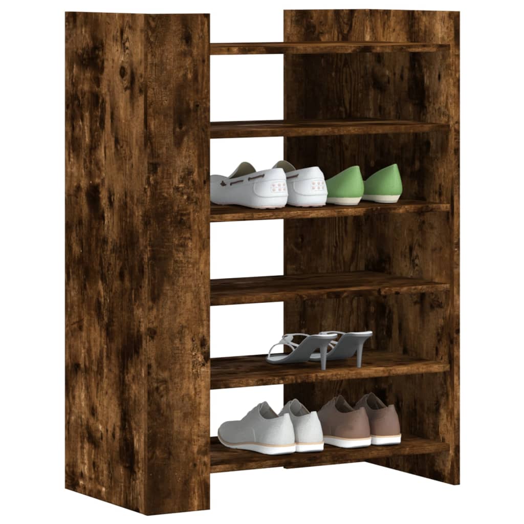Schuhschrank 74,5X37,5X100 Cm Holzwerkstoff Räuchereiche