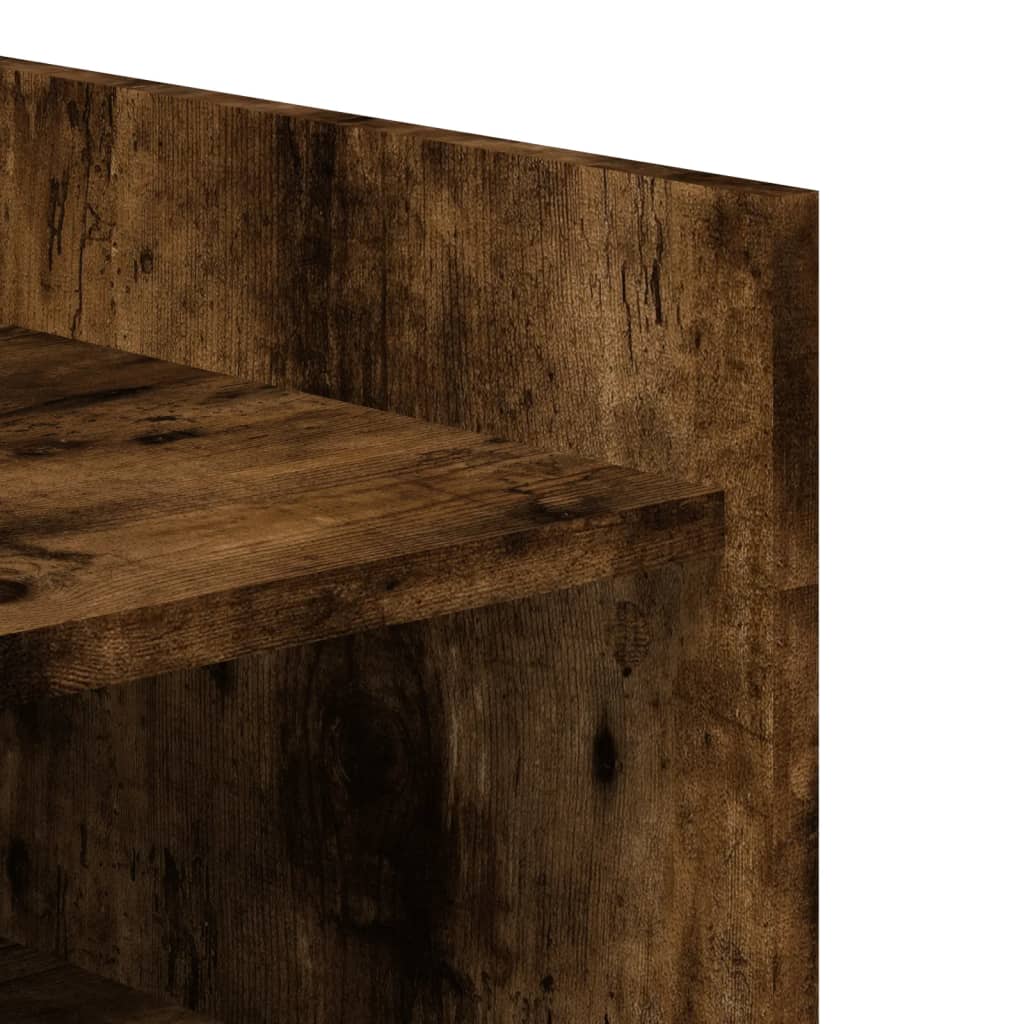 Schuhschrank 74,5X37,5X100 Cm Holzwerkstoff Räuchereiche