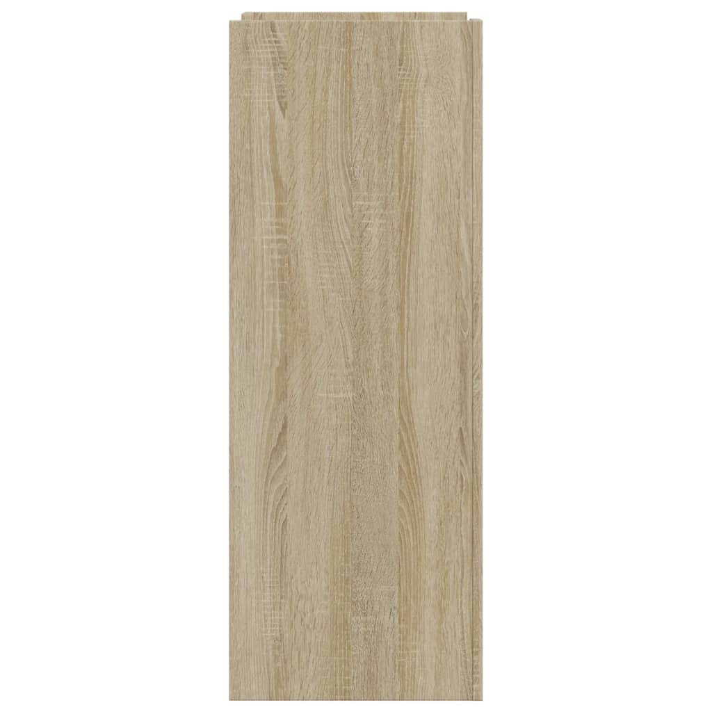 Schuhschrank Sonoma-Eiche 52X37,5X100 Cm Holzwerkstoff Sonoma Eiche