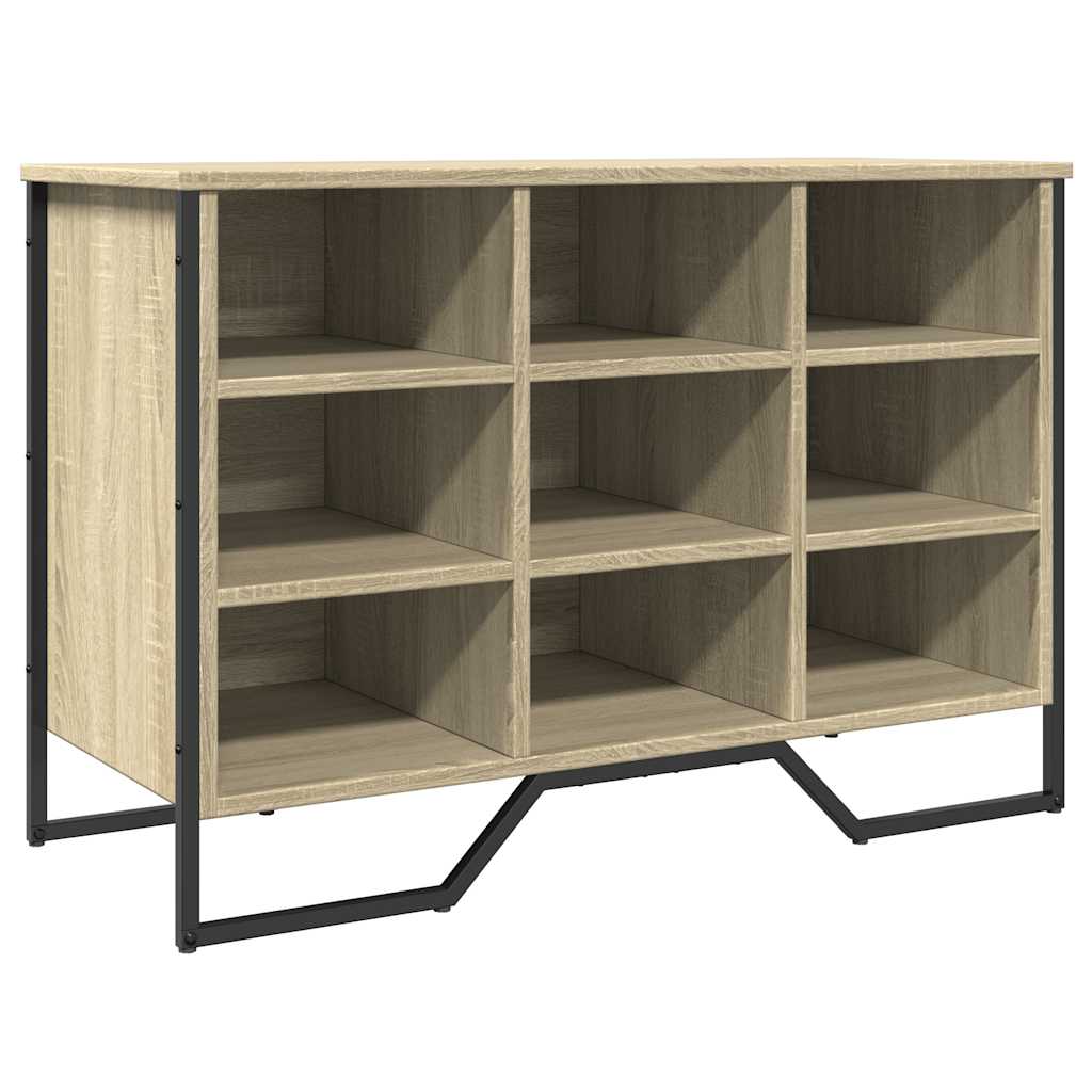 Schuhregal Sonoma-Eiche 90X38X61,5 Cm Holzwerkstoff Sonoma Eiche
