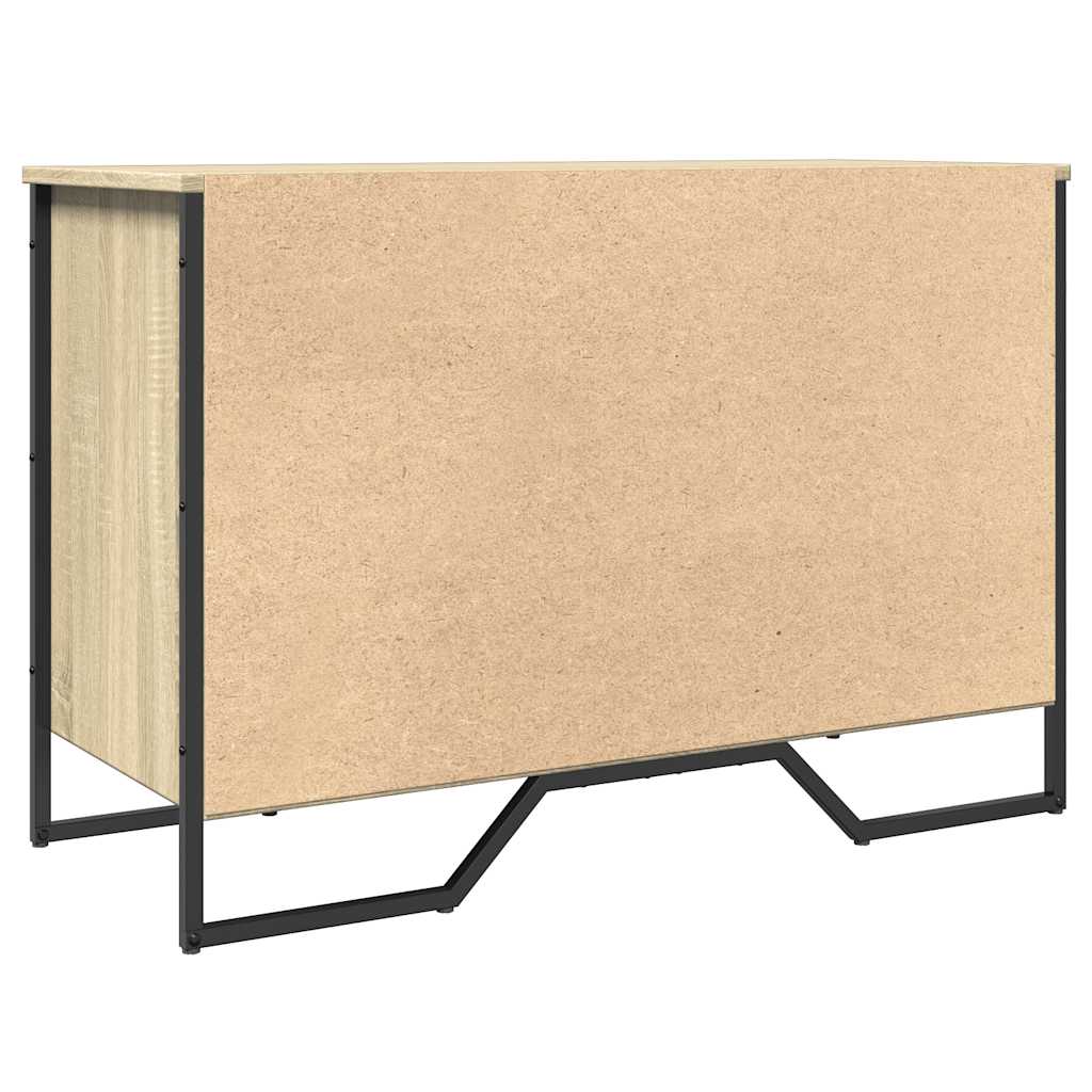 Schuhregal Sonoma-Eiche 90X38X61,5 Cm Holzwerkstoff Sonoma Eiche
