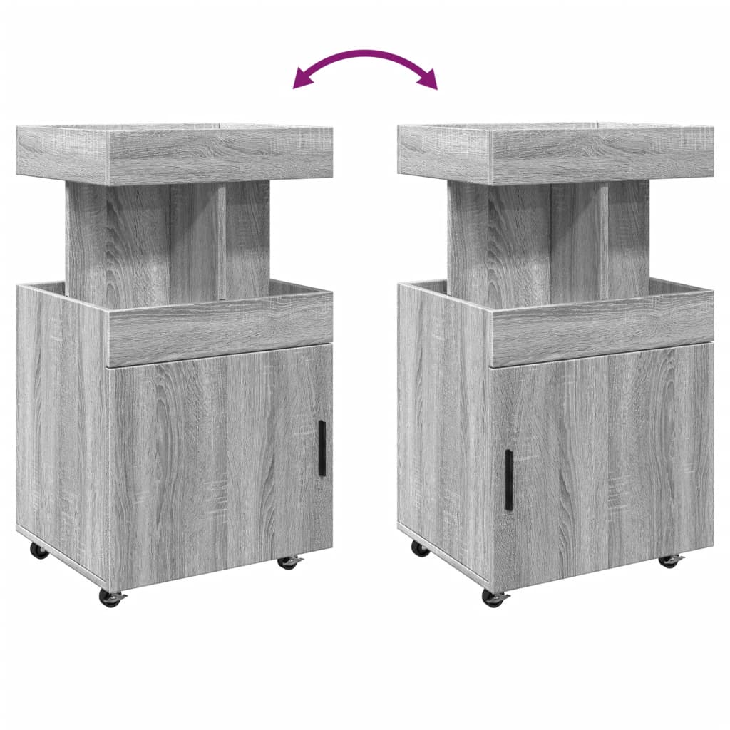 Barwagen 50X41X89 Cm Holzwerkstoff