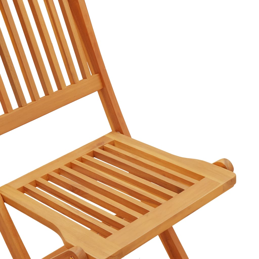 3-Tlg. Bistro-Set Klappbar Massivholz Akazie