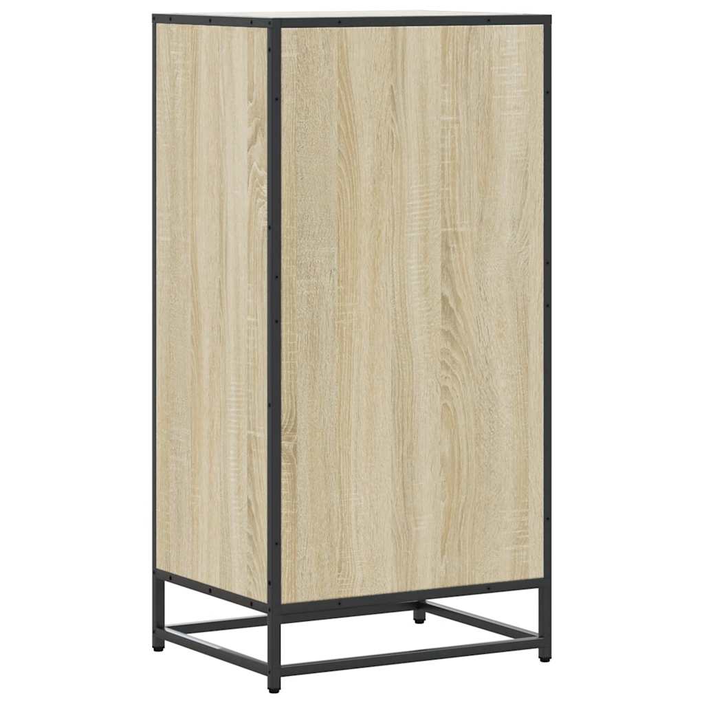 Schuhregal Sonoma-Eiche 48X38X97,5 Cm Holzwerkstoff Sonoma Eiche