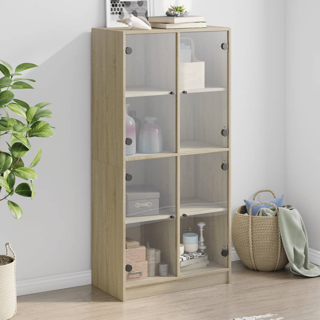 Highboard 68 X 37 X 142 Cm Holzwerkstoff