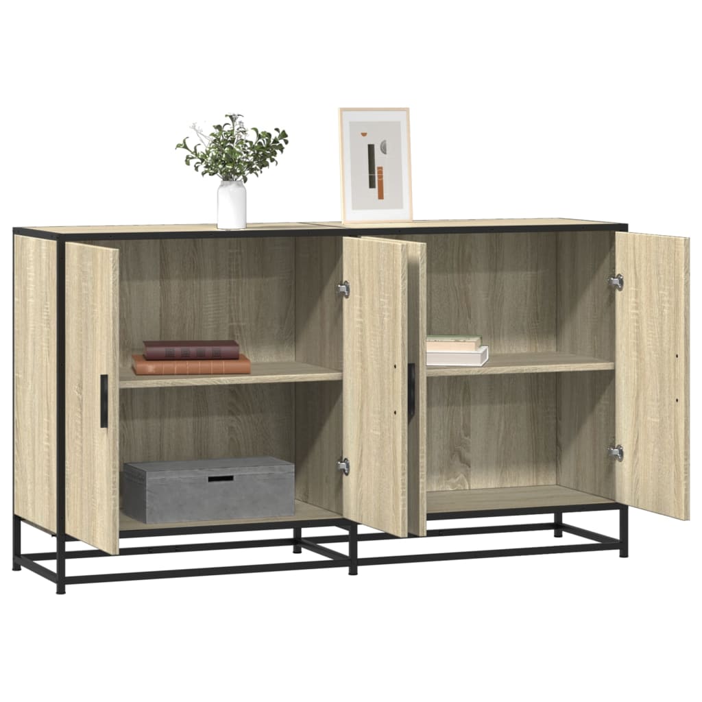 Sideboard 134 X 35 X 76 Cm Holzwerkstoff