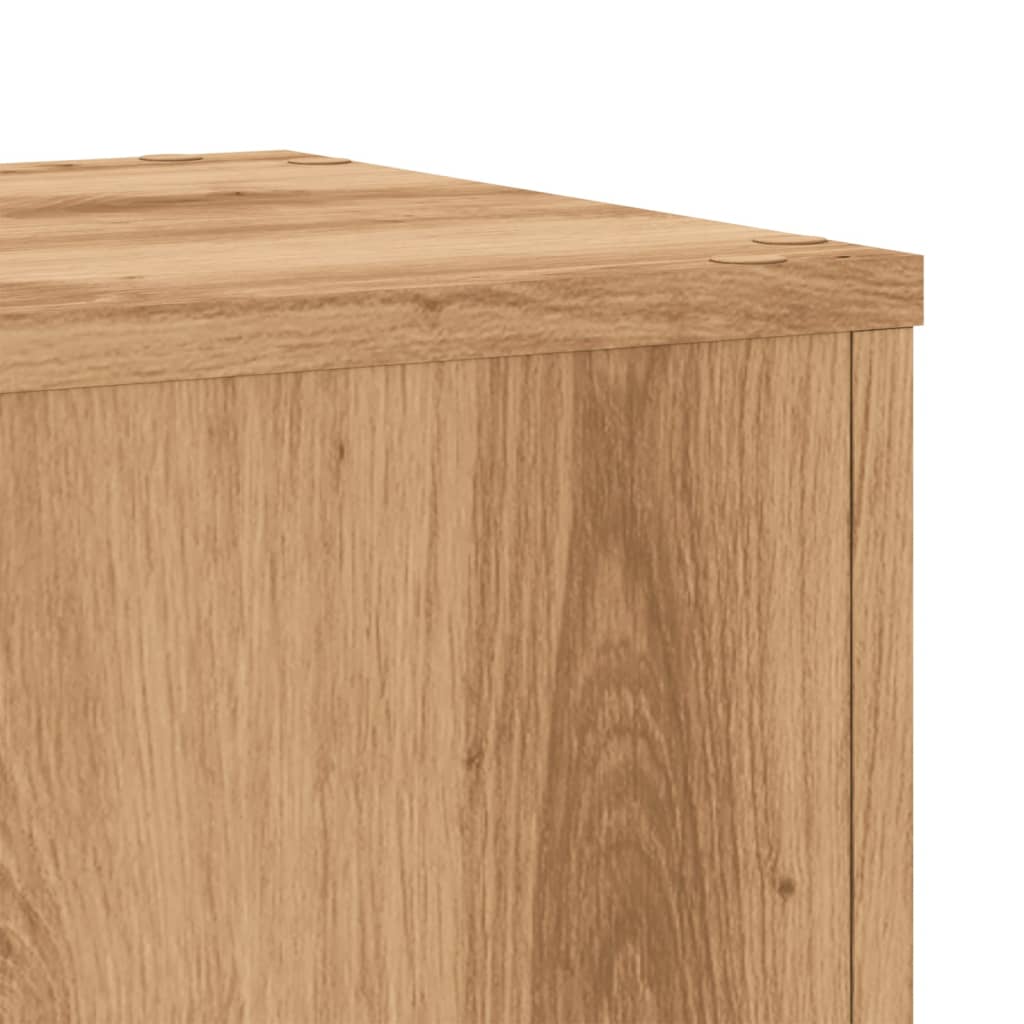 Pflanzenständer 2 Stk. Artisan- Holzwerkstoff Eiche