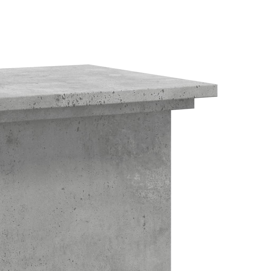 Pflanzenständer Holzwerkstoff Betongrau