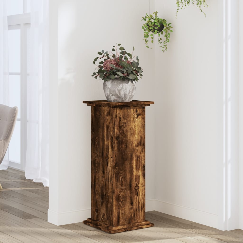 Pflanzenständer Holzwerkstoff Räuchereiche