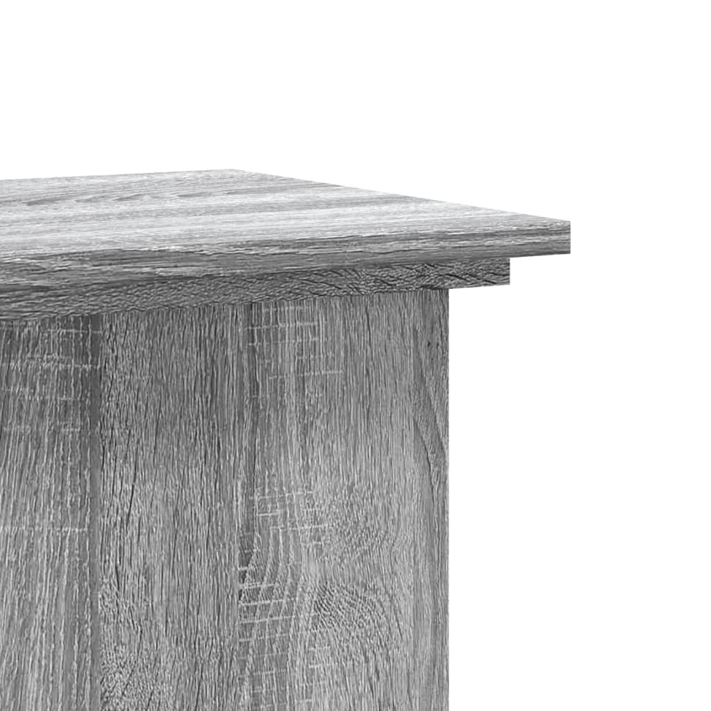 Pflanzenständer Holzwerkstoff Grau Sonoma