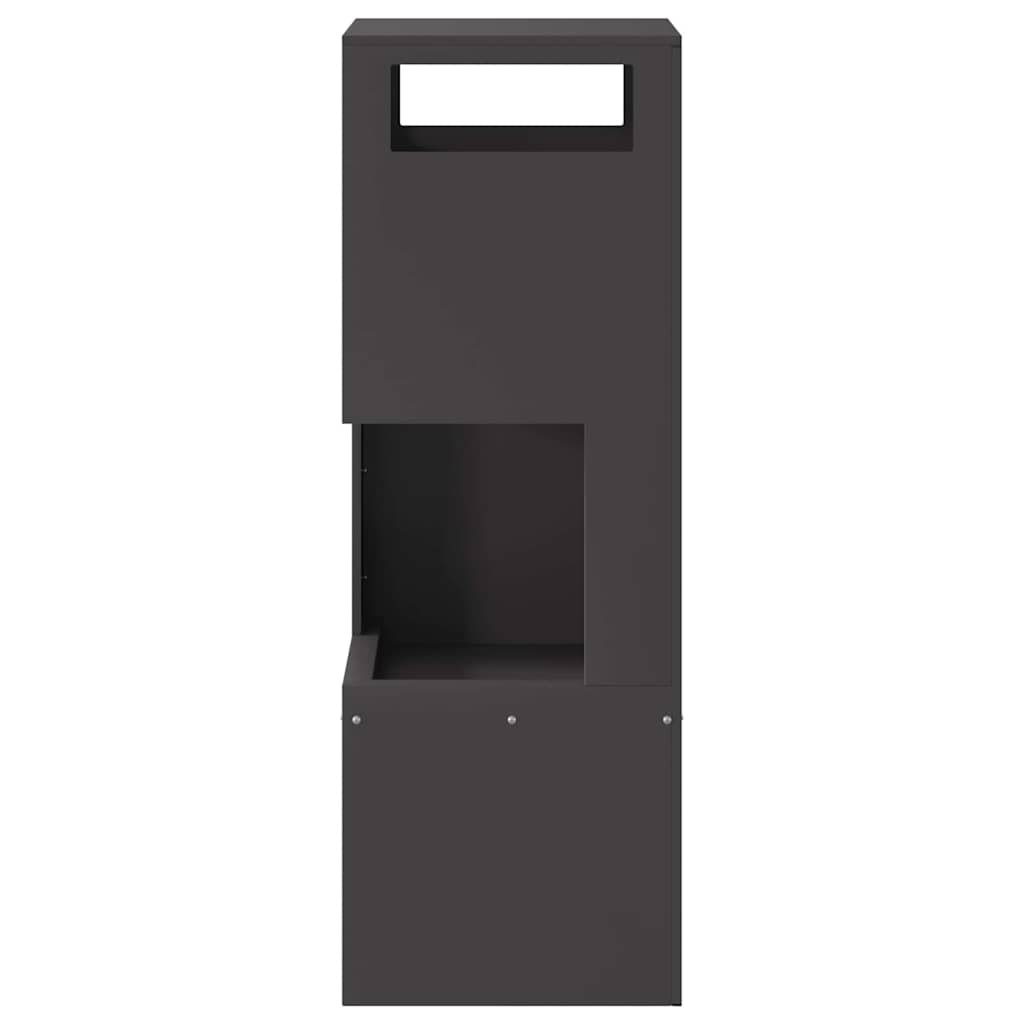 Feuerstelle Schwarz Stahl