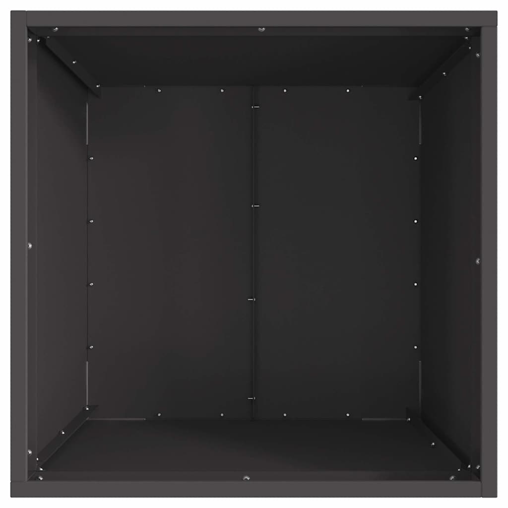 Feuerstelle Schwarz Stahl