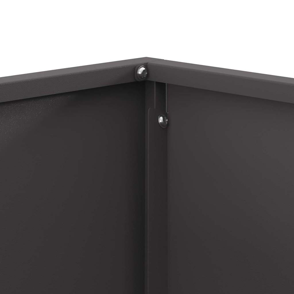 Feuerstelle Schwarz Stahl