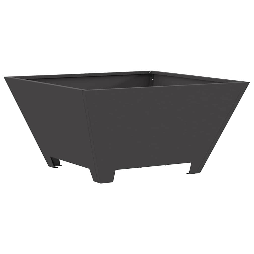 Feuerstelle Schwarz Stahl
