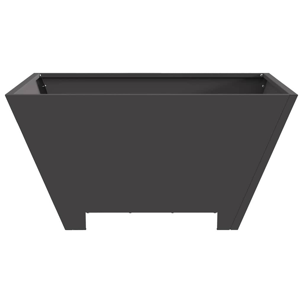 Feuerstelle Schwarz Stahl