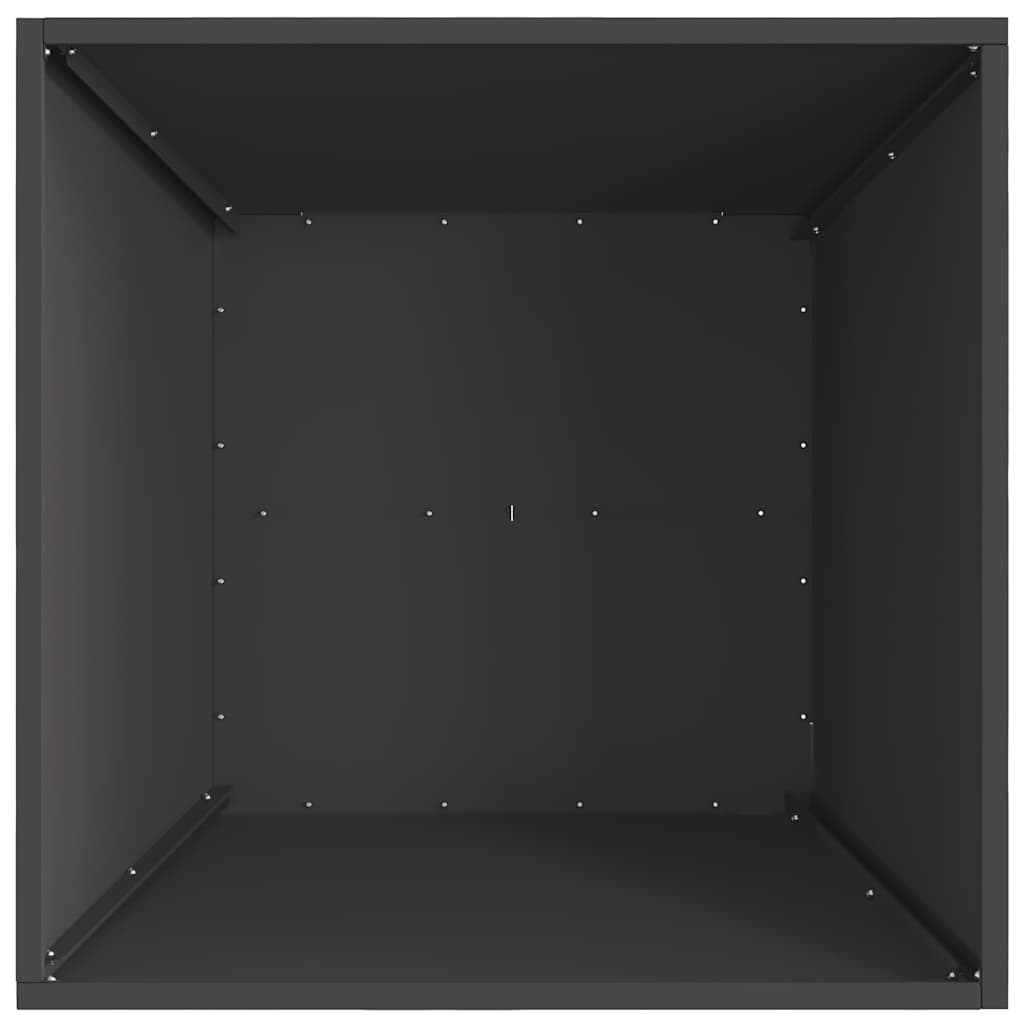 Feuerstelle Schwarz Stahl
