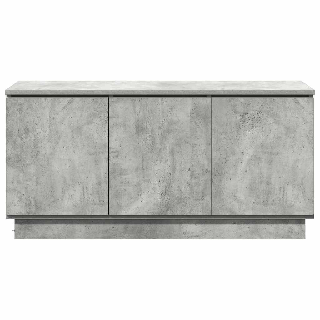 Tv-Schränk Beton Grau 100 X 38 X 49 Cm Holzwerkstoff