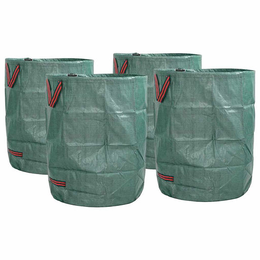 Gartenmüllsäcke 4 Pcs Grün 66 X 66 X 83,5 Cm Polypropylen