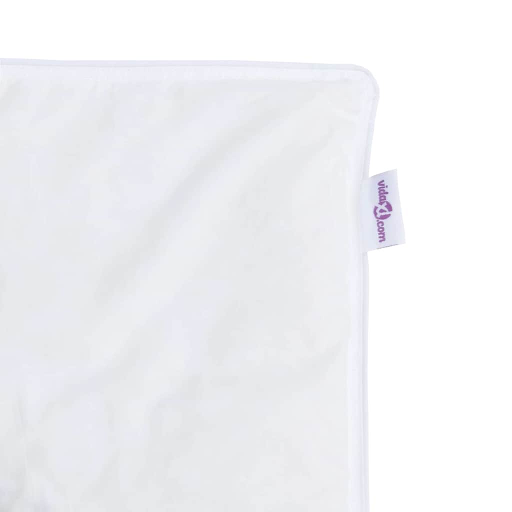 Winterbettdecke Weiß Feder