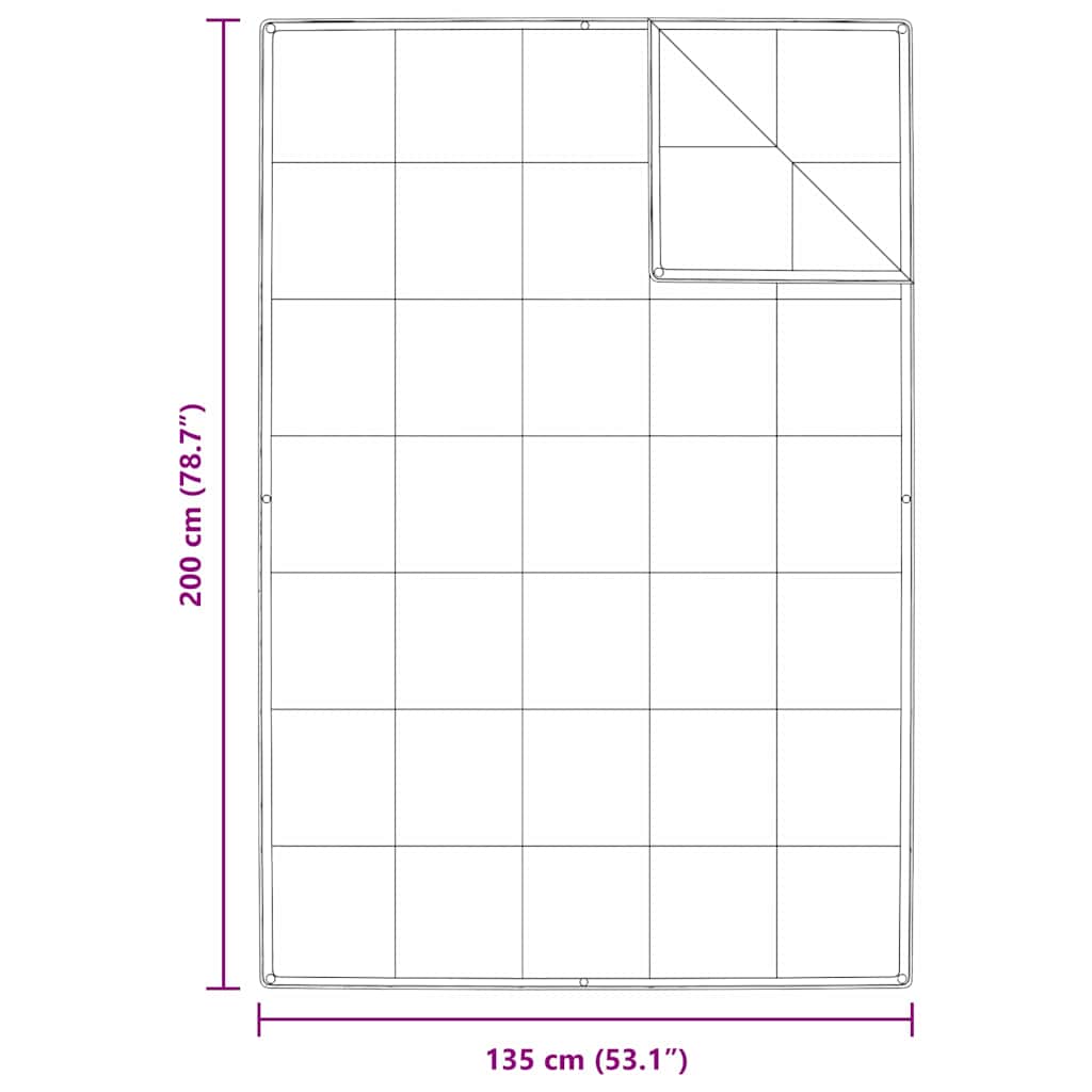 2-In-1 Bettdecke Weiß Feder
