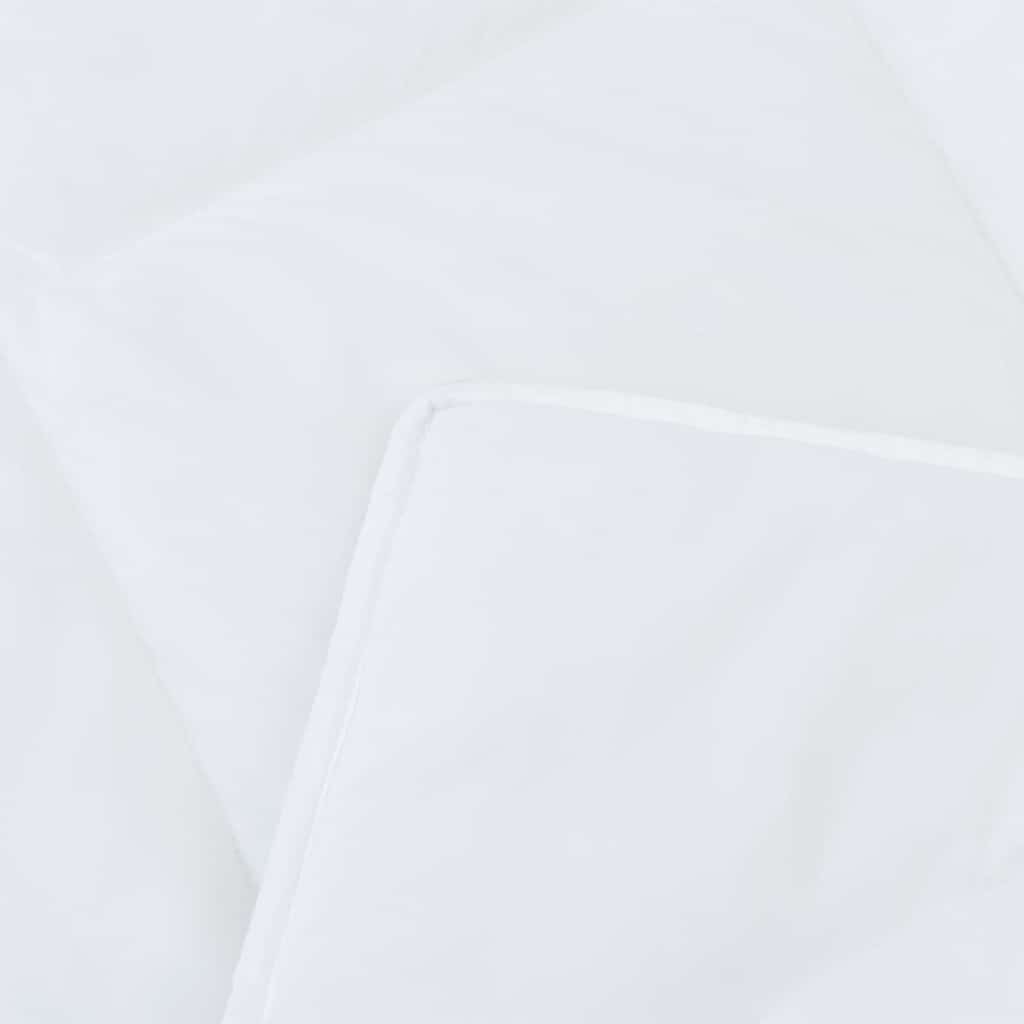 Bettdecke Weiß 200 X 135 X 4 Cm Polyester