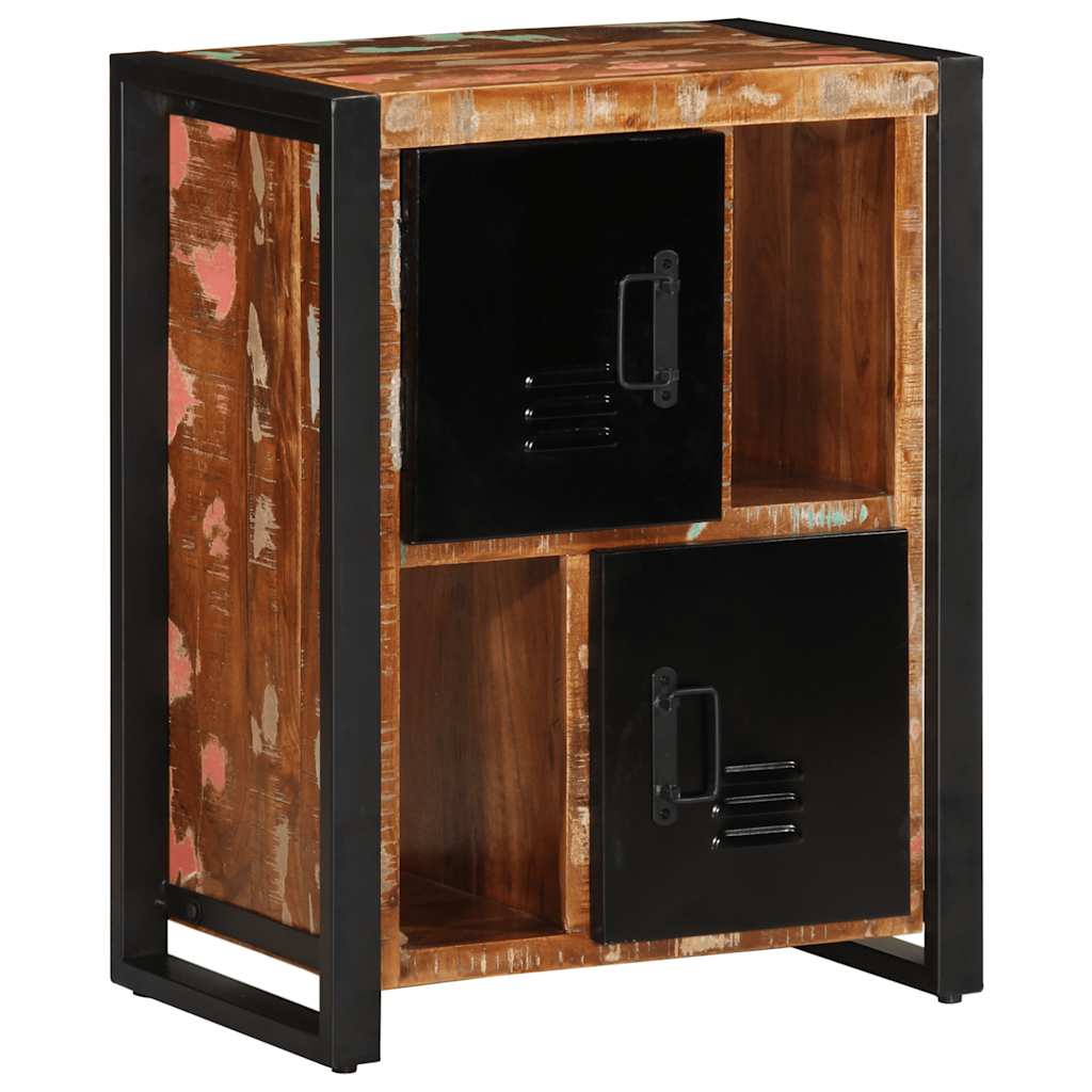 Sideboard 55X35X70 Cm Altholz Massiv