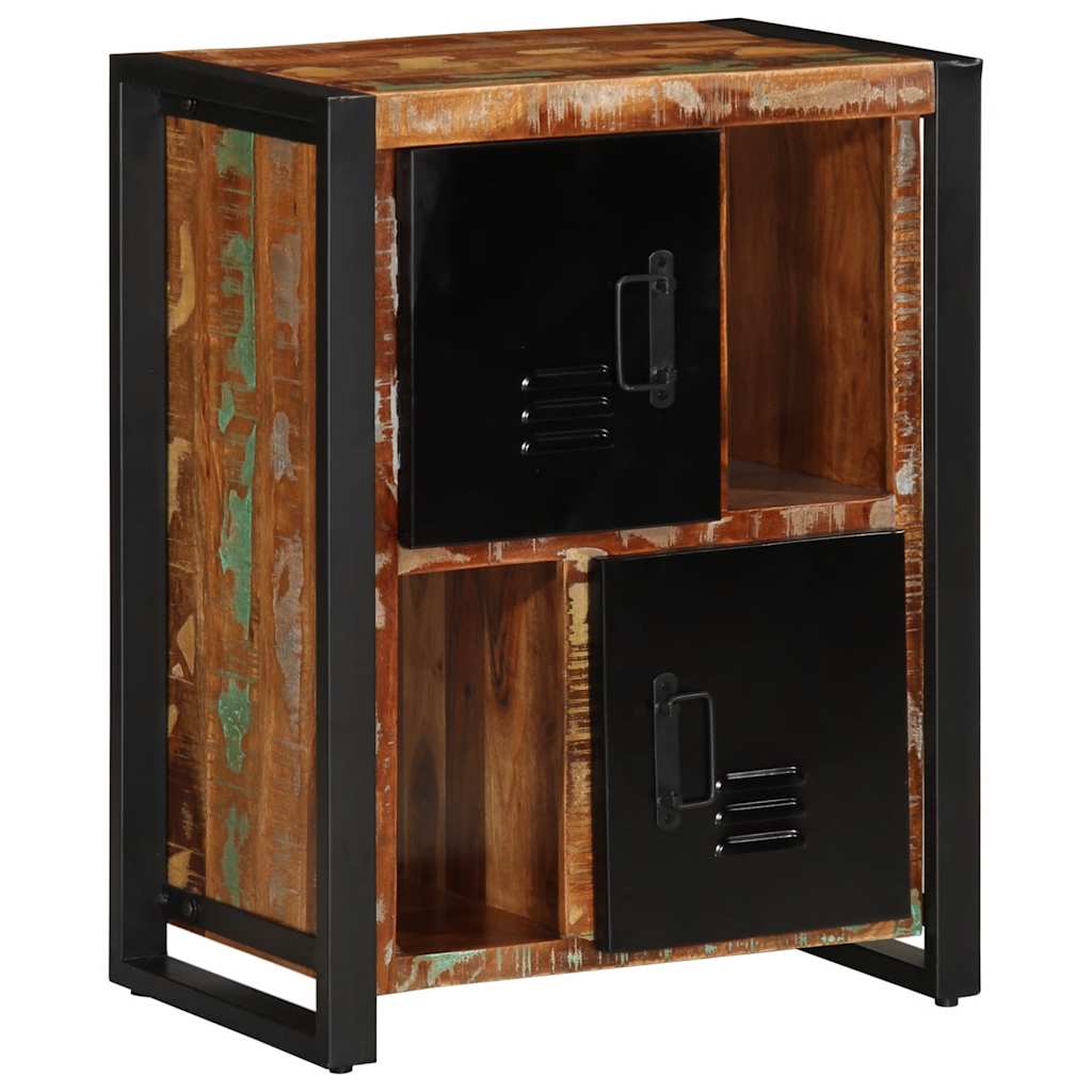 Sideboard 55X35X70 Cm Altholz Massiv