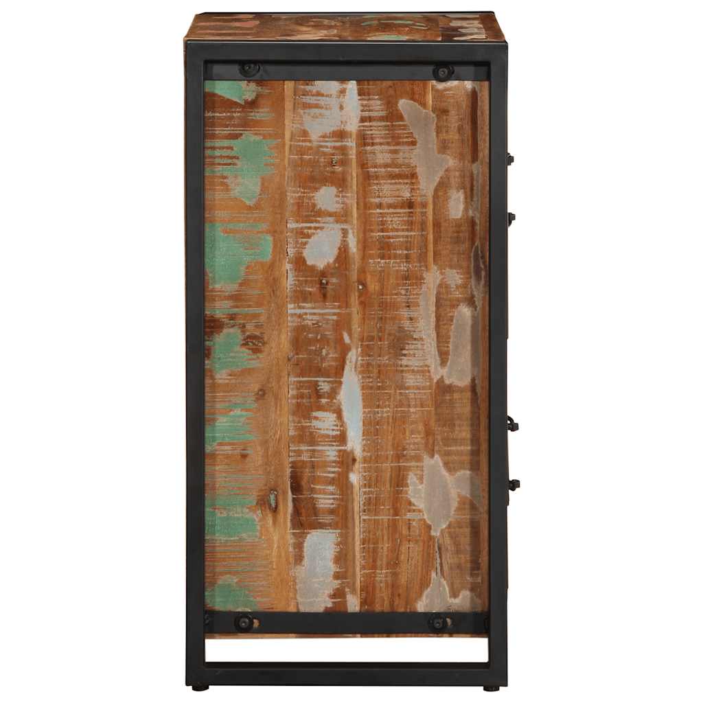 Sideboard 55X35X70 Cm Altholz Massiv