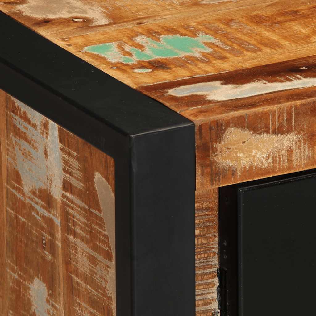 Sideboard 55X35X70 Cm Altholz Massiv