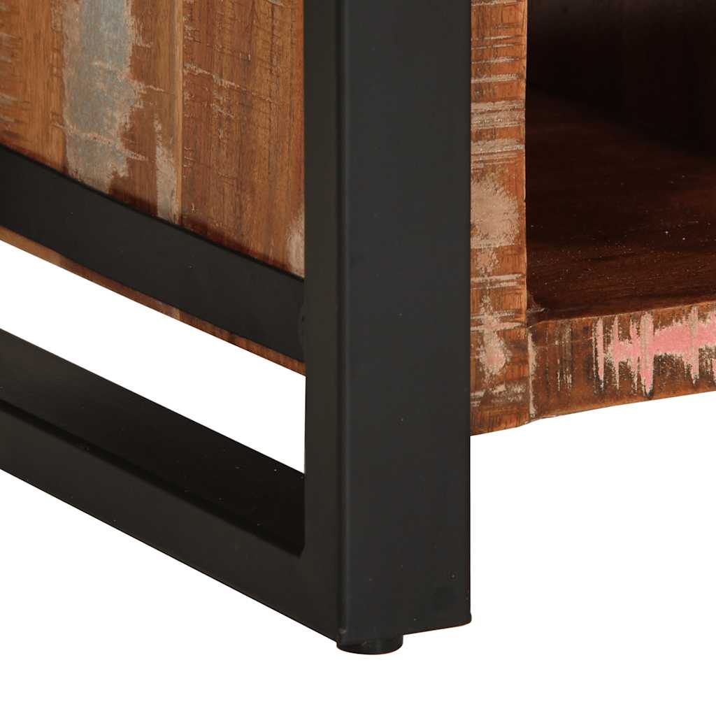 Sideboard 55X35X70 Cm Altholz Massiv