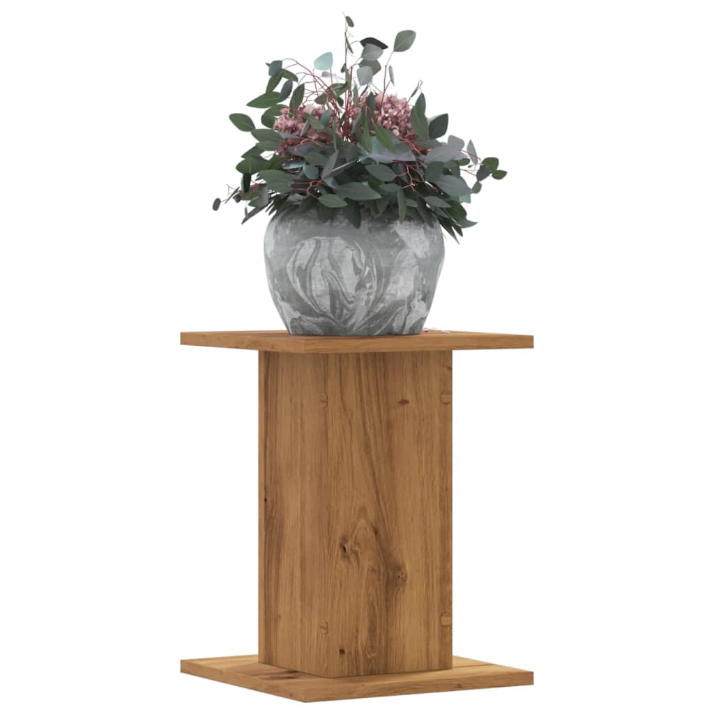 Pflanzenständer 2 Stk. Artisan- Holzwerkstoff Eiche