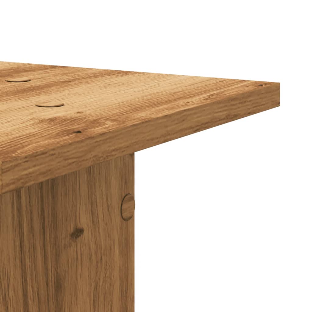 Pflanzenständer 2 Stk. Artisan- Holzwerkstoff Eiche
