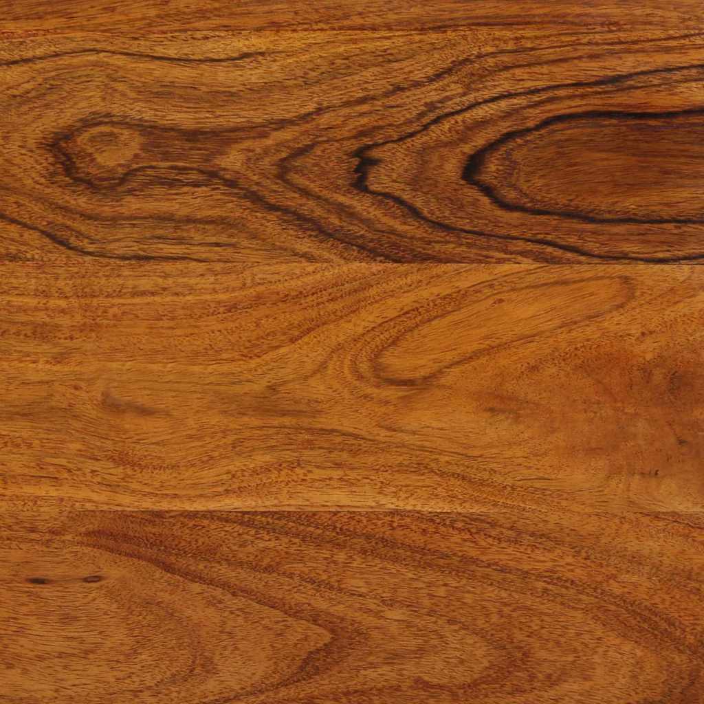 Sideboard Mehrfarbig 90X35X60 Cm Massivholz Akazie
