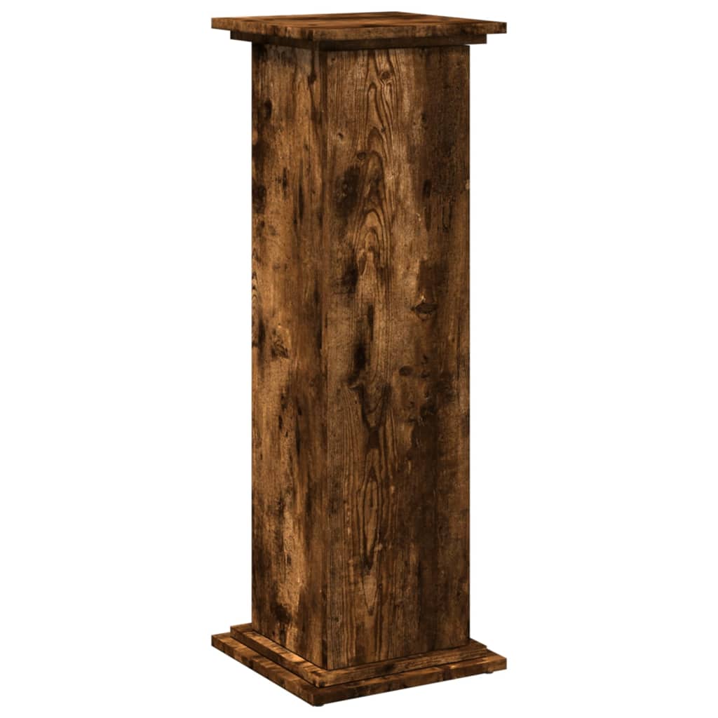 Postament Mit Stauraum Holzwerkstoff Räuchereiche