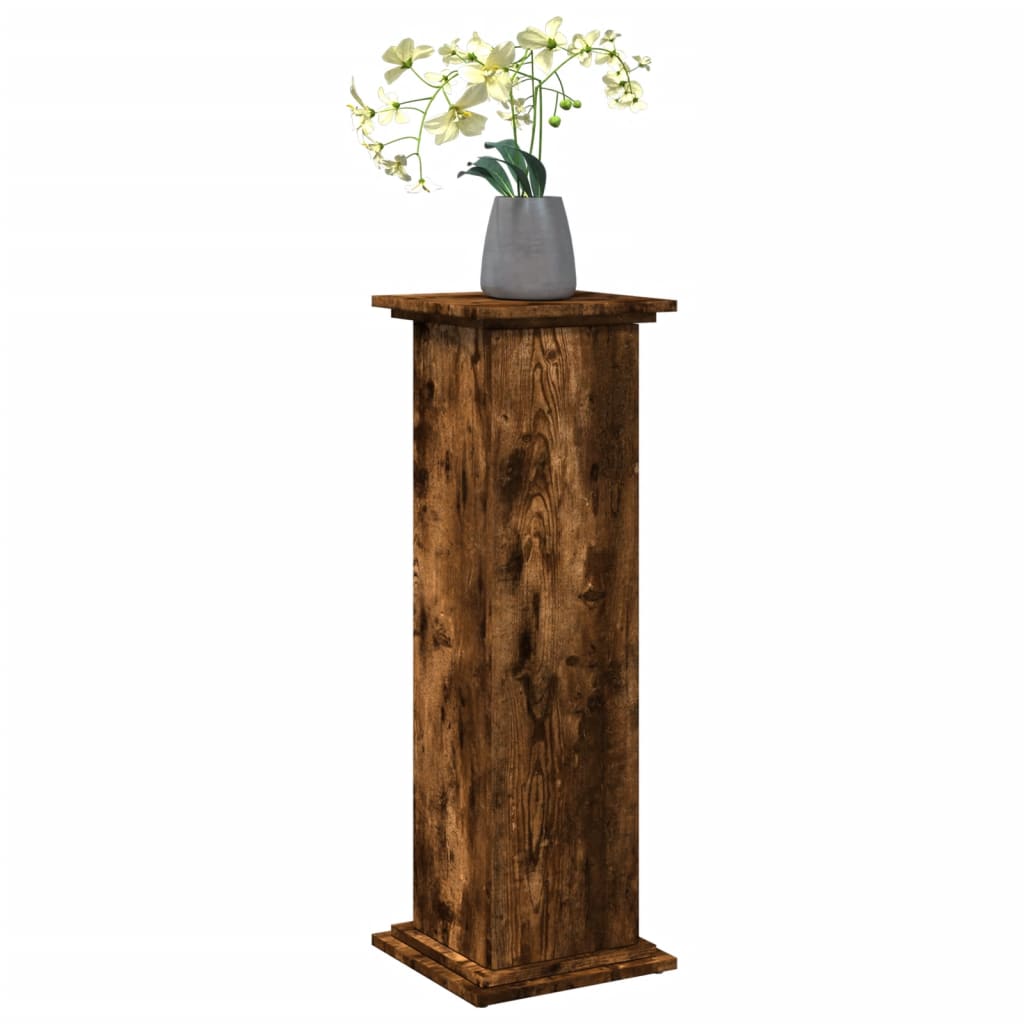 Postament Mit Stauraum Holzwerkstoff Räuchereiche