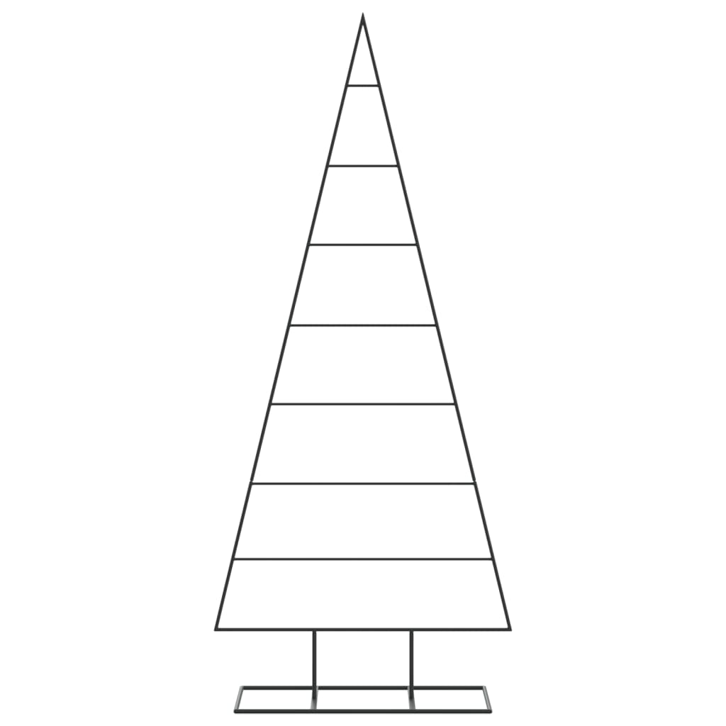 Metall-Weihnachtsbaum Für Dekorationen Schwarz