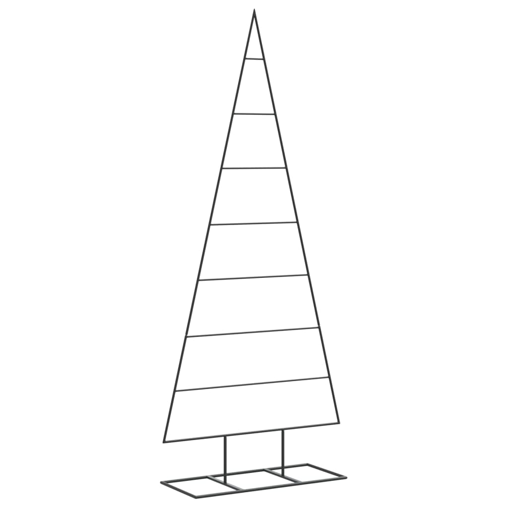 Metall-Weihnachtsbaum Für Dekorationen Schwarz